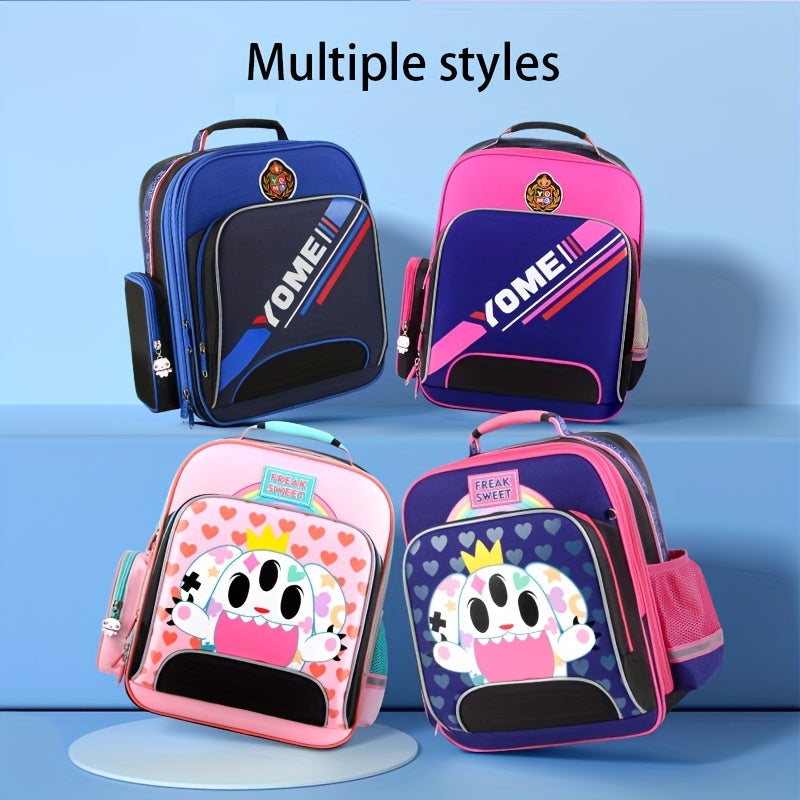 Yome Children's Backpack Primary School Cartoon Lion Dinosaur Pony Bag