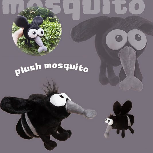 Simulated Mosquito Plush Toy Funny Animals Decorative Unique Plush Gift