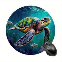 Sea Turtle Gaming Mouse Pad for Women and Girls