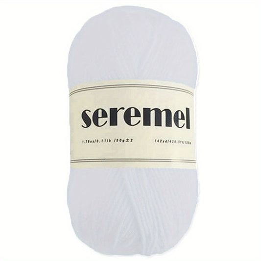 Soft Crochet Yarn 140 Yds Assorted Colors 4ply Acrylic Yarn Hand Knitting