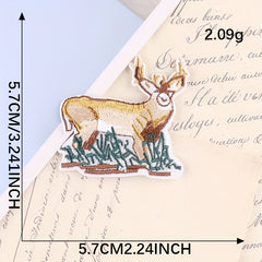 13pcs Animal Embroidery DIY Patch Decorative Accessories For Clothes Backpack