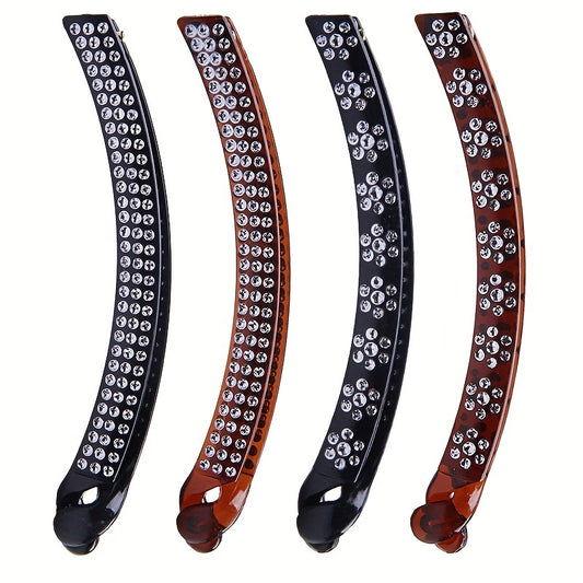 Rhinestone Hair Clip Head Jewelry Hair Accessories Female