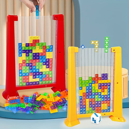 3D Building Blocks Desktop Puzzle Game - Interactive Toy