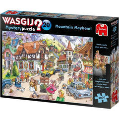 Wasgij Mystery 20 Mountain 1000 Piece Jigsaw Puzzle for Adults