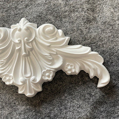French Ceiling Pu Corner Flower Decorative Line Semicircular Line