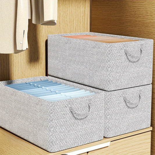 Large Capacity Storage Basket with High Handle Non-woven Fabric Storage Box