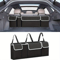 Car Trunk Storage Bag with 4 Pockets