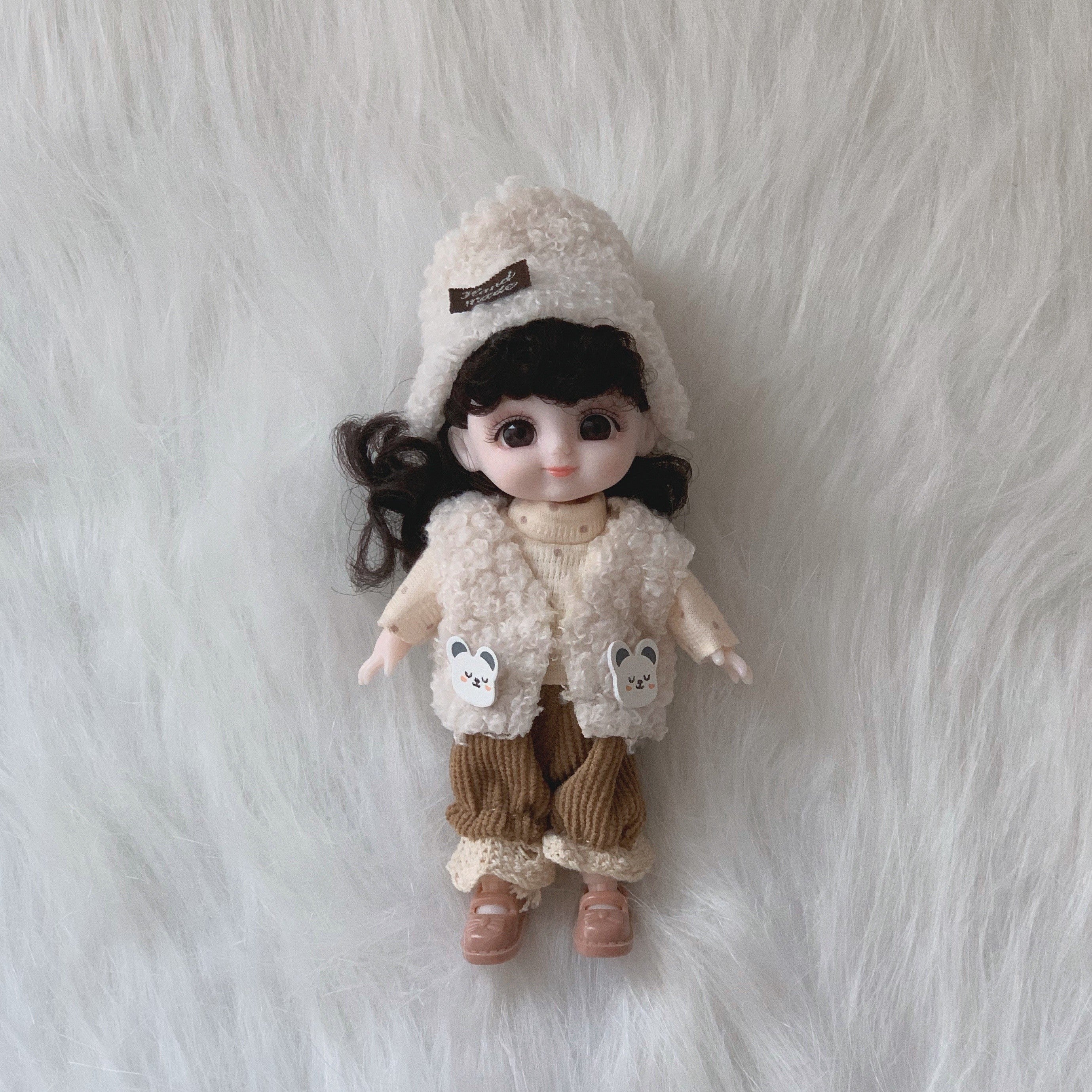 3pcs 4pcs Doll Plain Dress Up Clothes No Dolls
