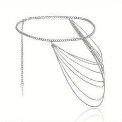 Boho Fringe Girdle Belly Chain for Women - Layer Chain Waist Jewelry
