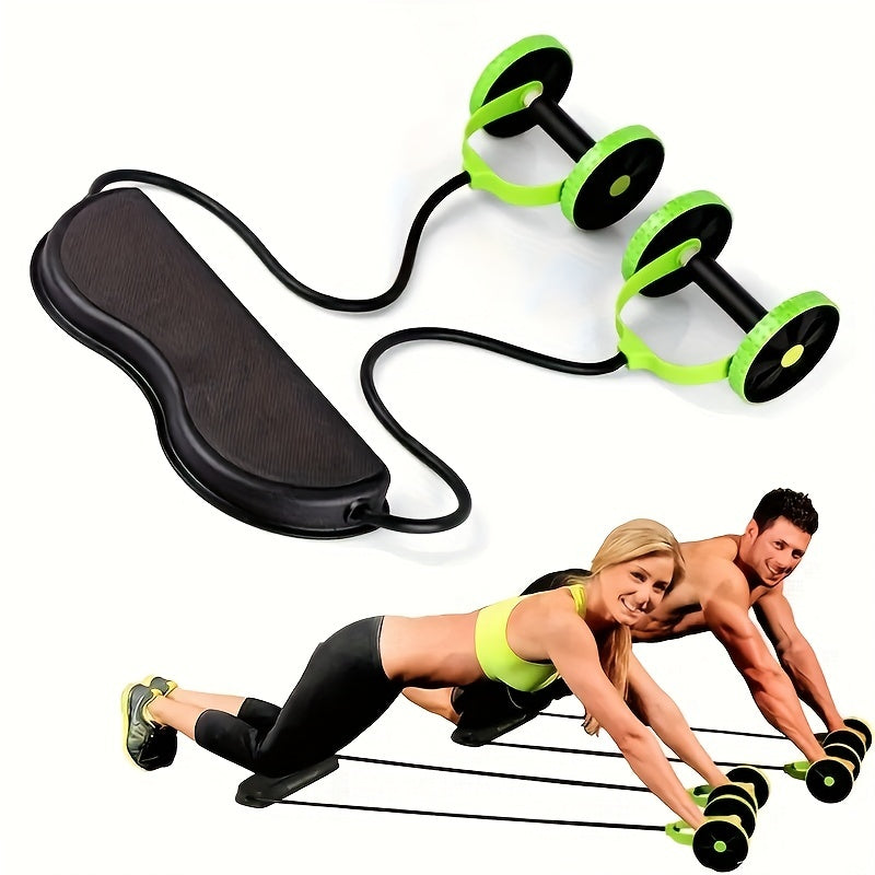 Multifunctional Ab Roller with Tension Rope