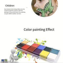 Halloween Dark Makeup Painting Body and Face Cream