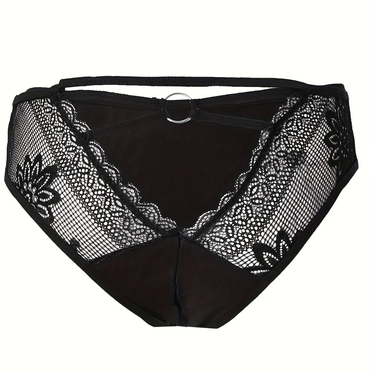  Sexy Brief Women's Plus Lace Sheer Underwear