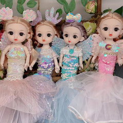 Mermaid Princess Doll Key Chain Pendant Ornament Birthday Christmas