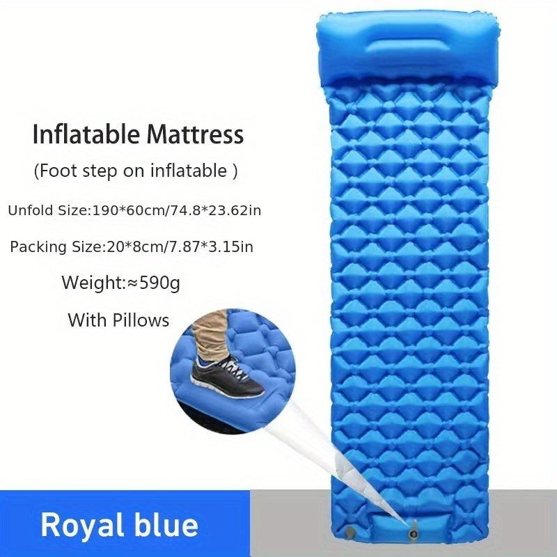 Self Inflating Sleeping Pads for Camping Double Inflatable Mattress