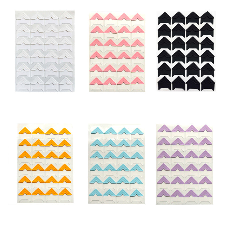 Self Adhesive Photo Mounting Corners - 6 Sheets
