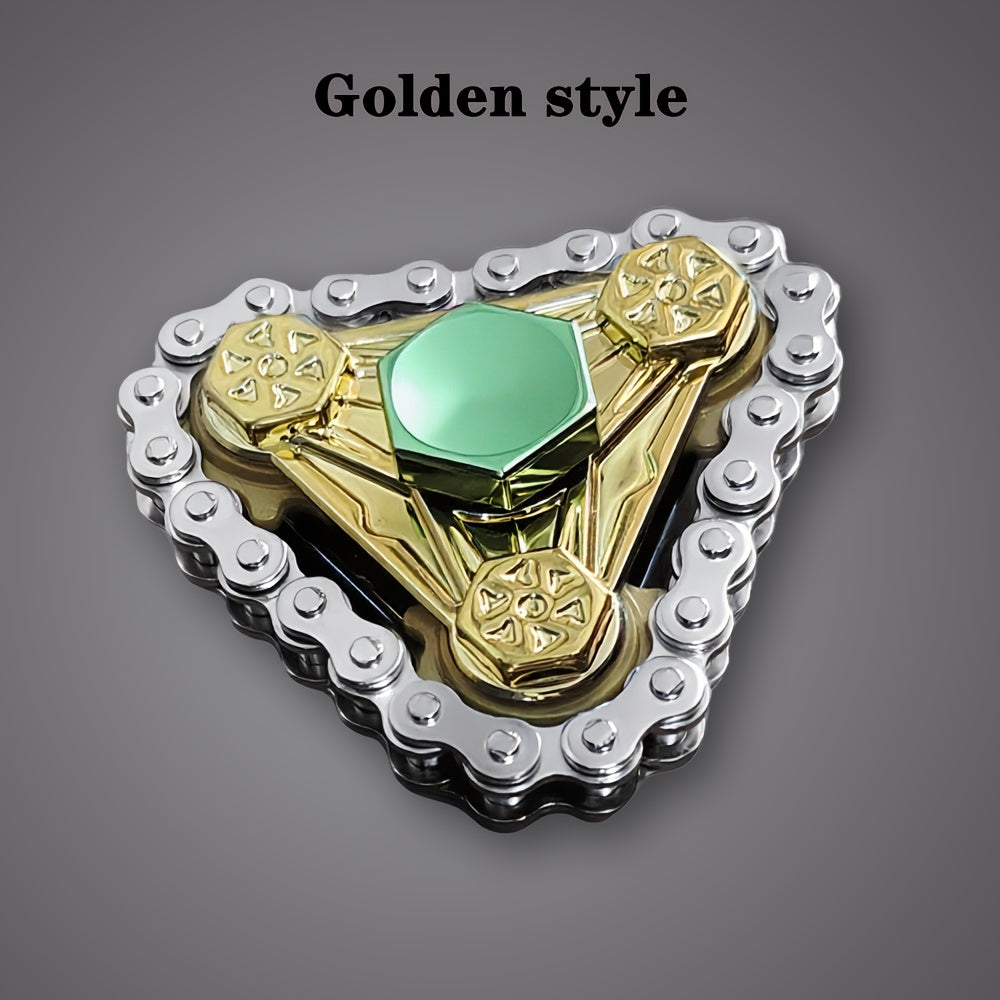 Mechanical Gear Fidget Spinner - Stress Relief Toy