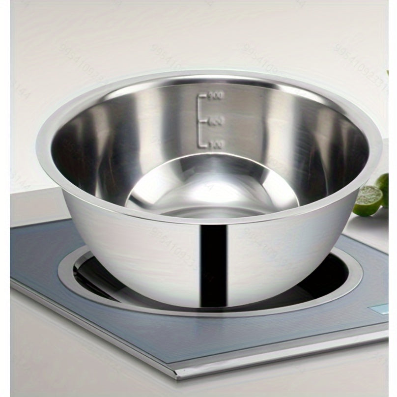 5pcs Stainless Steel Seasoning Bowls Set with Graduation Marks