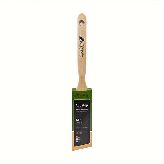Synthetic Long Handled Angled Paintbrush Easy To Clean