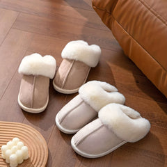 Warm Plush Anti-Skid Home Slippers - Autumn/Winter Indoor Unisex