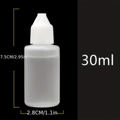 DIY Model Transparent Soft Glue Liquid Glue Plastic Bottle