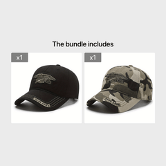 Spring Harpoon Embroidery Baseball Cap Outdoor Sports Visor