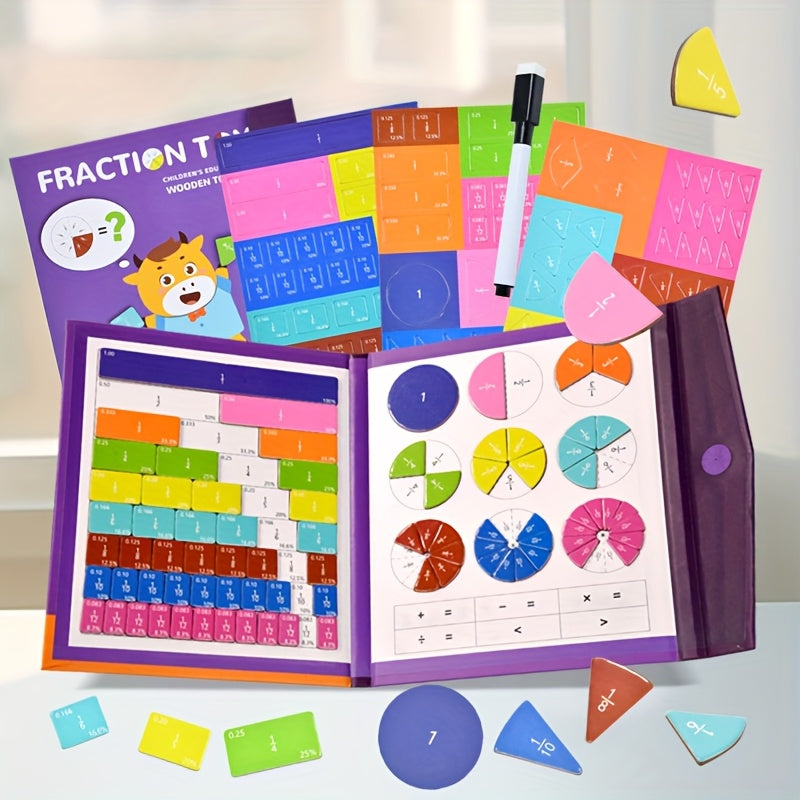 Interactive Fraction Learning Book for Kids