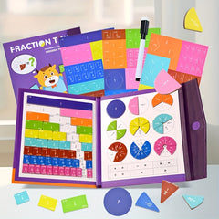 Interactive Fraction Learning Book for Kids