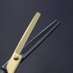 Professional Pet Grooming Scissors Dual Purpose for Thin Hair Trimming