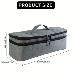 Travel Carrying Case for Hair Dryer Volumizer - Water Resistant Storage Bag
