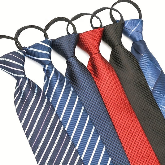 Men's Business Striped Plaid Necktie Tie