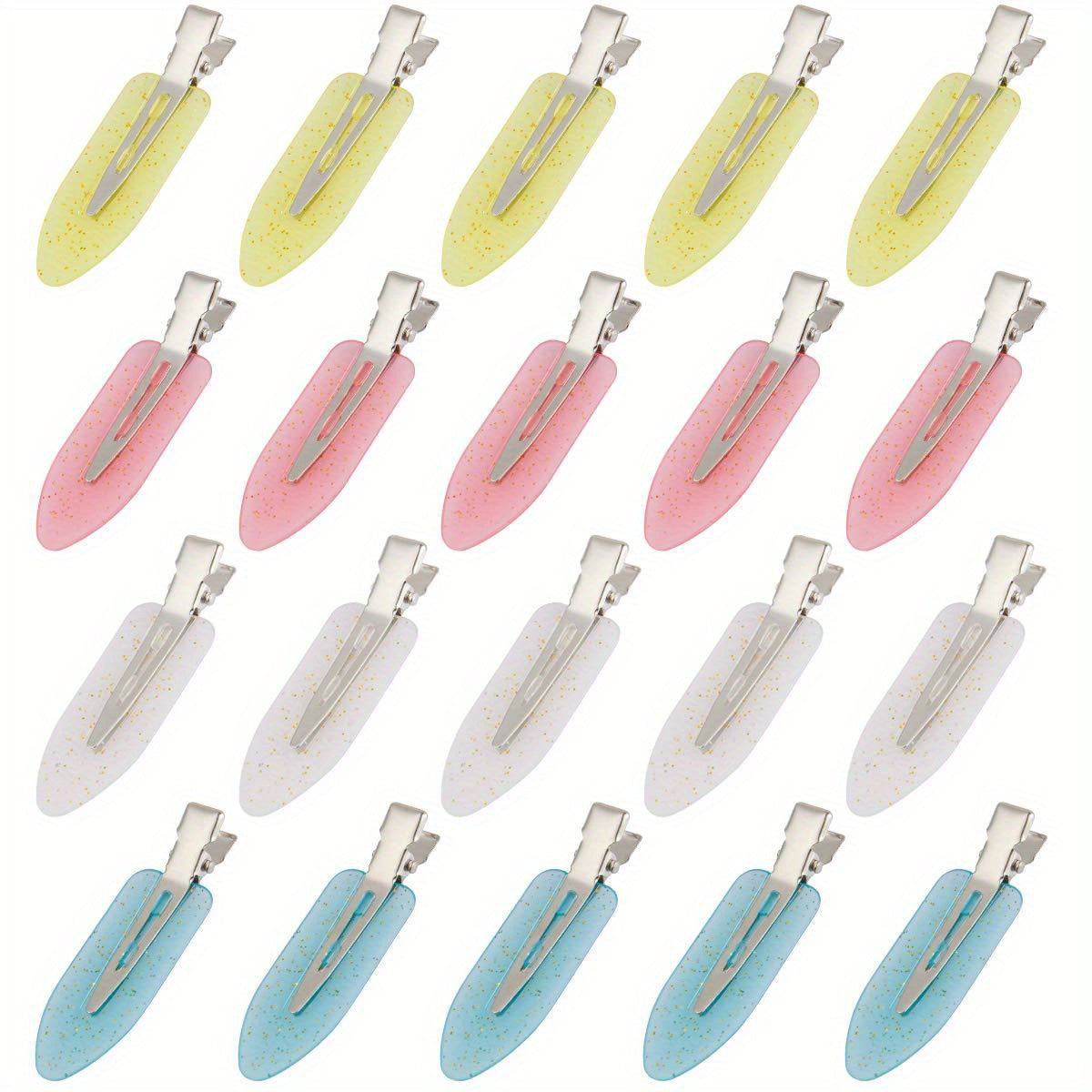 8pcs No Bend Hair Clip No Crease Hair Clips Styling Clips No Dent Hair Barrettes