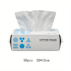 Disposable Travel Face Towel Dry Wet Use Facial Tissue Dry Wipes