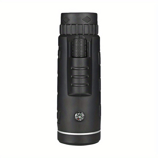 HD Monocular Telescope 10x Zoom 42mm Lens Smartphone Clip Tripod Stand