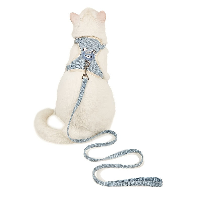 Soft Harness and Leash for Small Animals