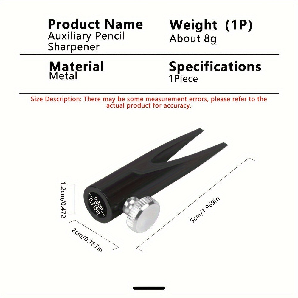 Wooden Pencil Sharpening Aid for Quick Sharpening, Anti-Cut Tool