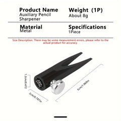 Wooden Pencil Sharpening Aid for Quick Sharpening, Anti-Cut Tool