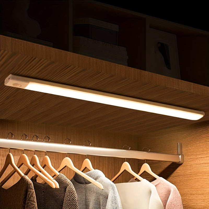 Wireless LED Motion Sensor Cabinet Light USB Rechargeable for Under Counter