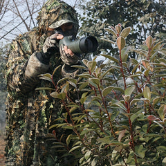 Leafy Camouflage Poncho Jacket for Jungle Shooting