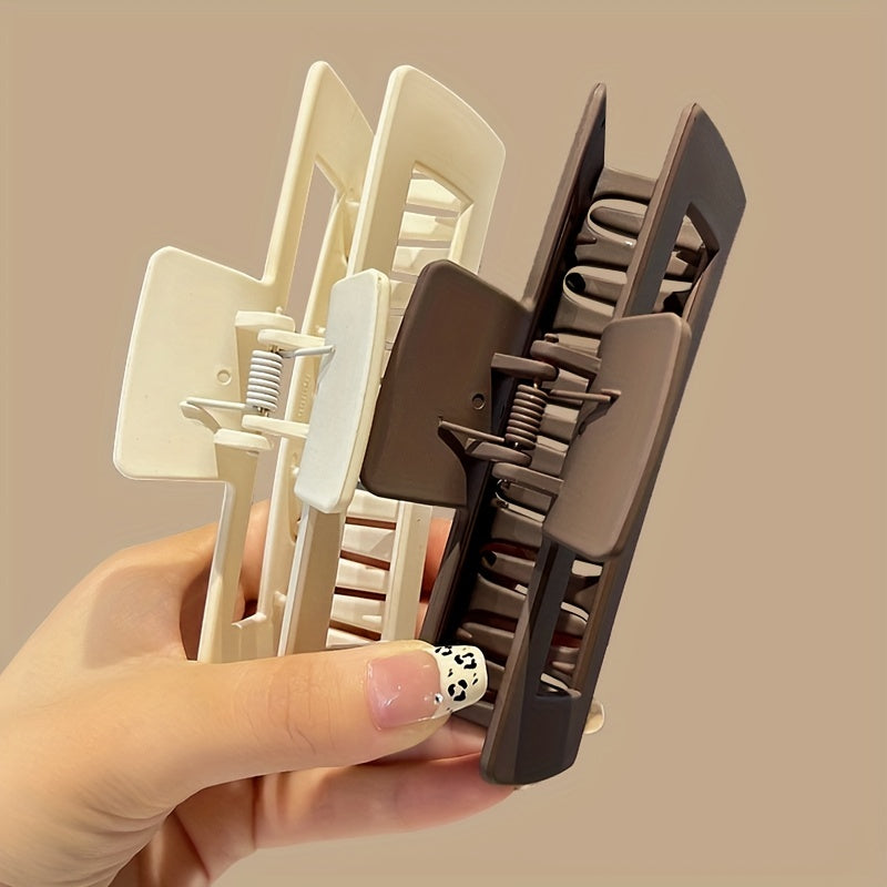 Large Plastic Square Hair Claw Clips Hair Accessories