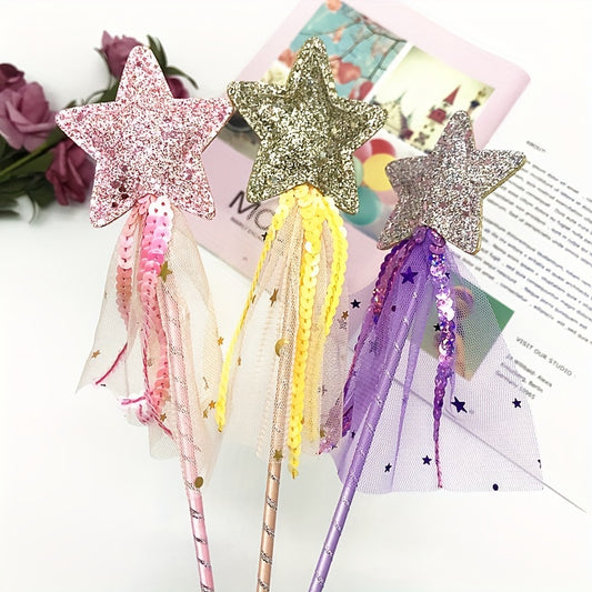 Dreamlike Fairy Wand Stick Birthday Gift Party Halloween Cosplay Props
