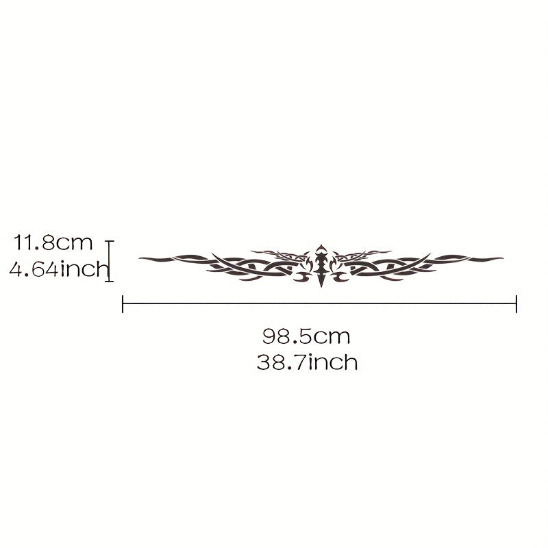 Angel Wings Car Sticker PVC Line Graphics Rear Windshield Decoration