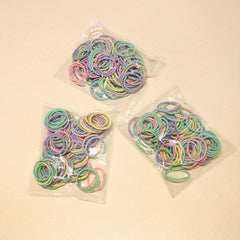 100-300pcs Hair Tie Rubber Bands for Baby Girls
