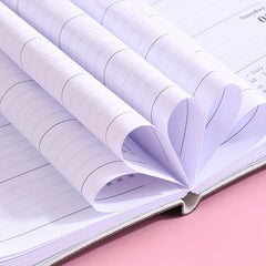 A7 Daily Planner Notebook 60 Sheets English Schedule Book