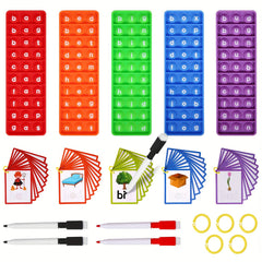 CVC Learning 100 Word Activities Set with Flashcards Phonics Games
