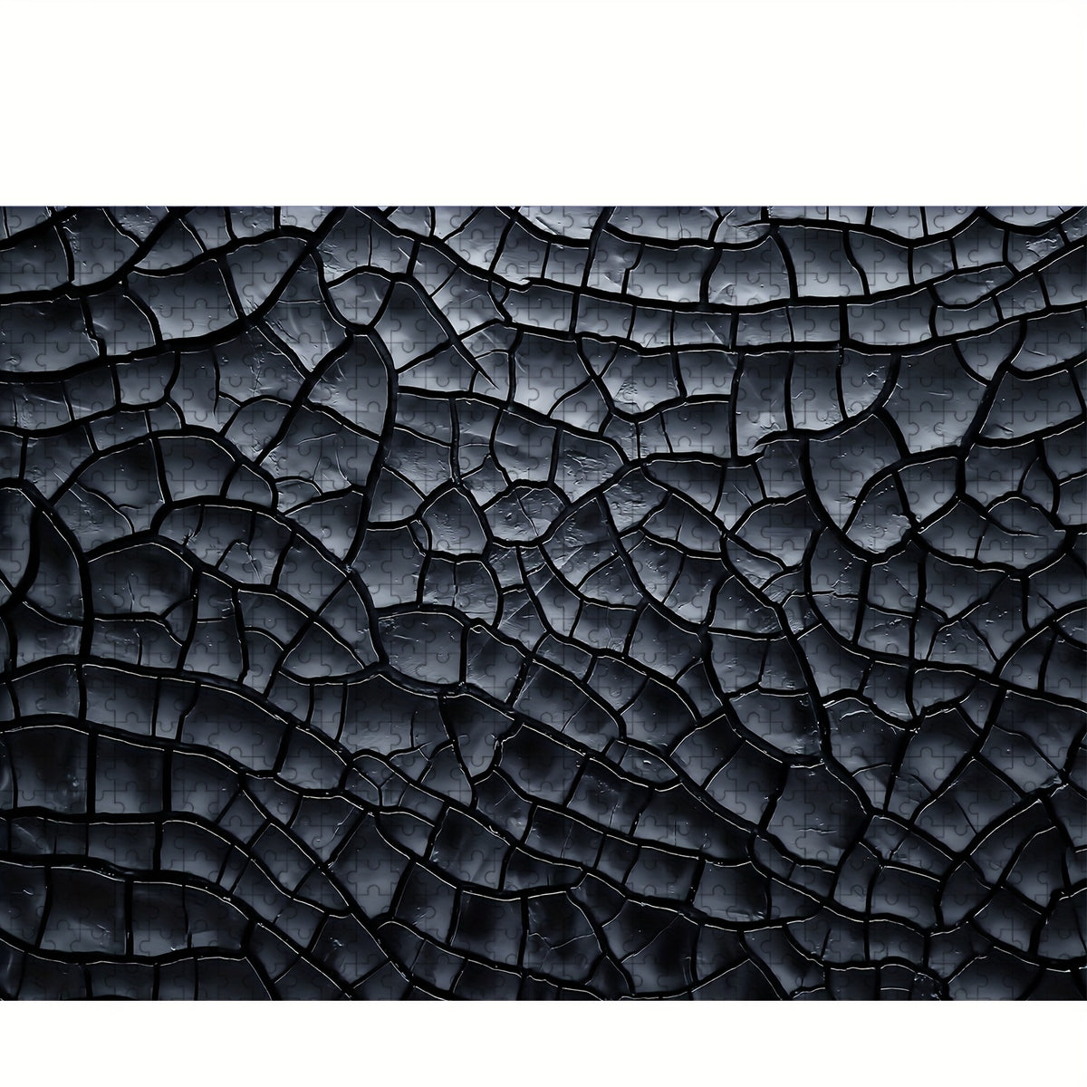 Cracked Mud Texture Jigsaw Puzzle for Adults Intermediate Challenge