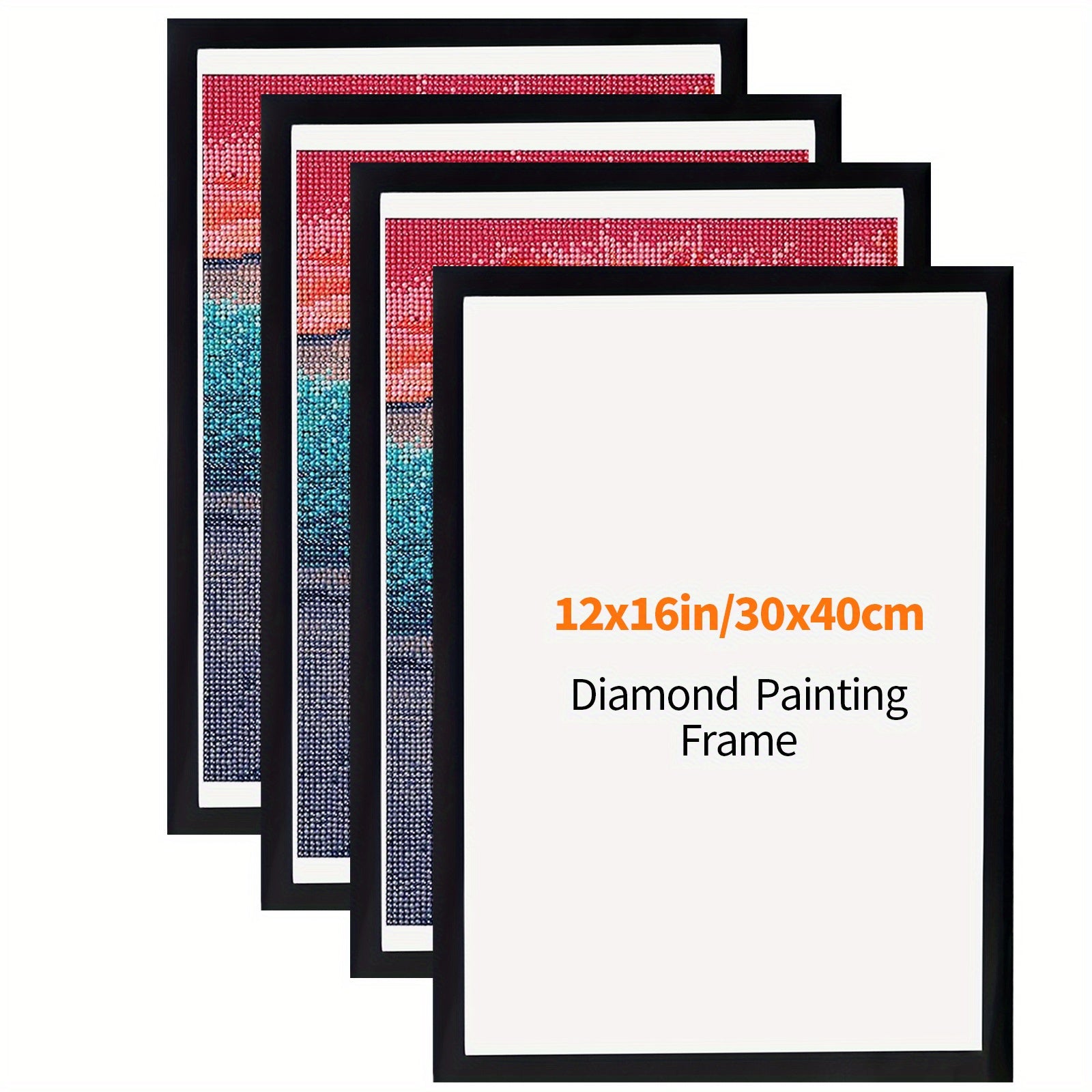 Soft Diamond Painting Frames 30x48/40x64 - Self Adhesive Diamond Art Frames