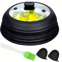 Microwave Splatter Cover Glass Microwave Cover For Food BPA 26 67 Cm