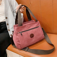 Casual Vintage Satchel Bag Lightweight Handbag