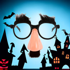 Halloween Beard Glasses Nose Funny Spectacles Props