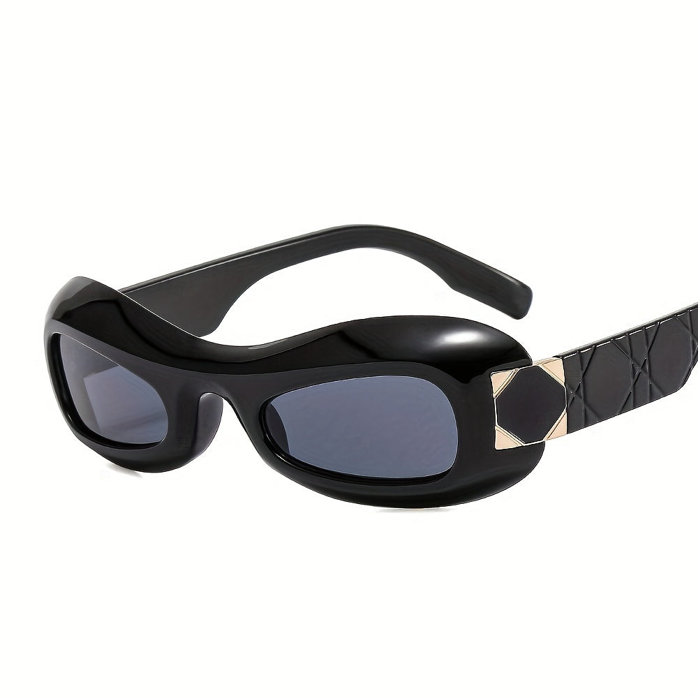Y2K Oval Goggles UV400 Photo Booth Props Sunglasses